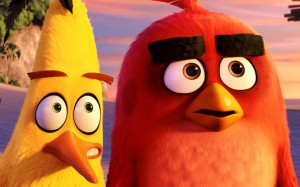 Chuck, voiced by Josh Gad, and Red, voiced by Jason Sudeikis, appear in the animated movie "The Angry Birds Movie." (CNS/Sony)