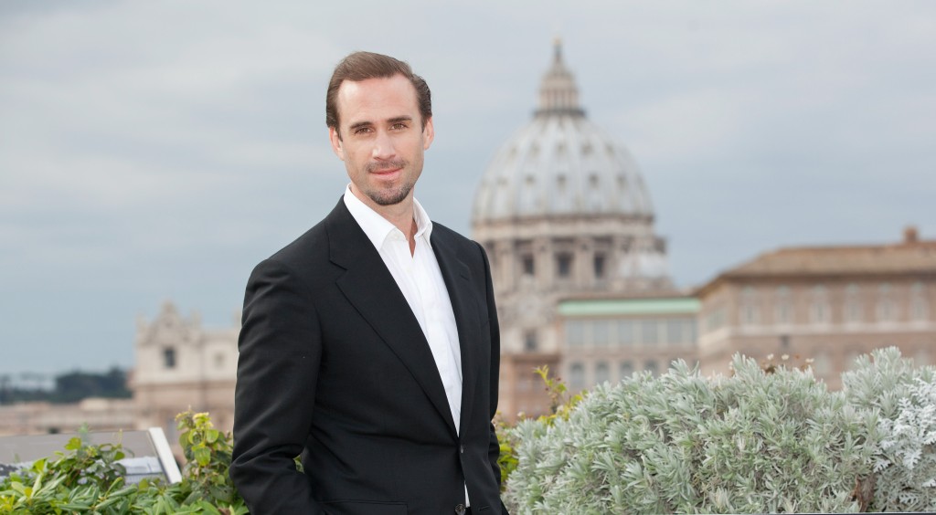 Rome, Italy - February 3, 2016: Joseph Fiennes attends RISEN photocall overlooking Vatican City.