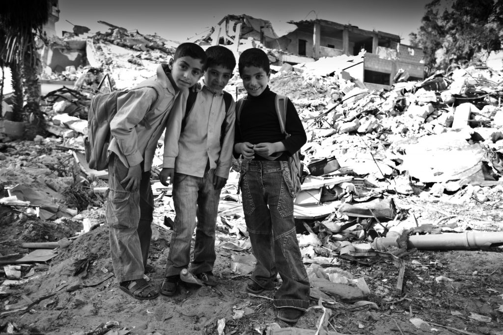 Kids in Gaza