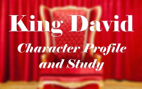 King David character profile and study