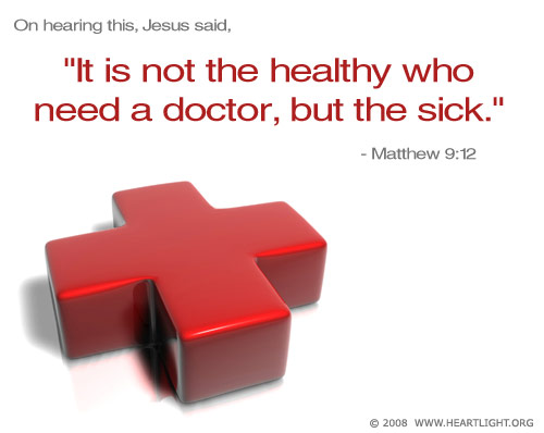 Illustration of Matthew 9:12