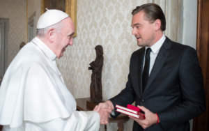  The Pope and Leonardo DiCaprio (Photo: L'Osservatore Romano) 