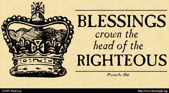 Illustration of Proverbs 10:6