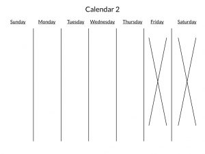 Pastors Schedule