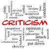 A Caution about Criticism