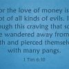 How A Christian Can Overcome A Love Of Money?