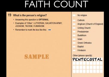 Make your faith count on census day