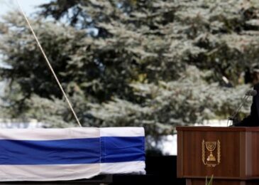 In Death, Peres Brings Together Palestinian President And Israeli PM