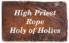 Did The High Priest Have A Rope Tied Around Him When Entering The Holy of Holies?